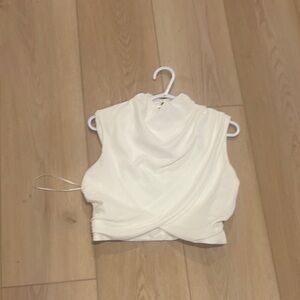 Elegant White Sleeveless Top